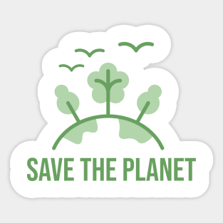 Save the Planet Sticker